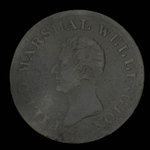 Canada, unknown, 1/2 penny <br /> 1805