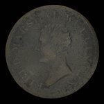 Canada, unknown, 1/2 penny <br /> 1805
