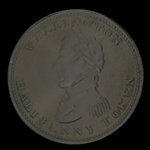 Canada, unknown, 1/2 penny <br /> 1814
