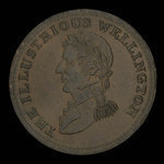 Canada, unknown, 1/2 penny <br /> 1816
