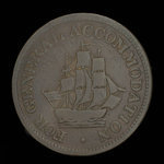 Canada, unknown, 1/2 penny <br /> 1813