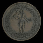 Canada, unknown, 1/2 penny <br /> 1830