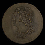 Canada, unknown, 1/2 penny <br /> 1820