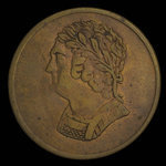 Canada, unknown, 1/2 penny <br /> 1820
