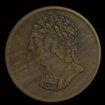 Canada, unknown, 1/2 penny <br /> 1820