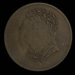 Canada, unknown, 1/2 penny <br /> 1820