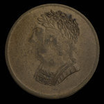 Canada, unknown, 1/2 penny <br /> 1820