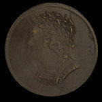 Canada, unknown, 1/2 penny <br /> 1820