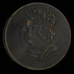 Canada, unknown, 1/2 penny <br /> 1820