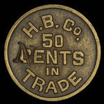 Canada, Hudson's Bay Company, 50 cents <br />
