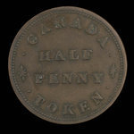 Canada, unknown, 1/2 penny <br /> 1831