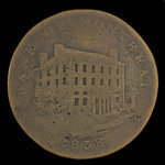 Canada, Bank of Montreal, 1/2 penny <br /> 1838