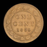 Canada, Victoria, 1 cent <br /> 1859