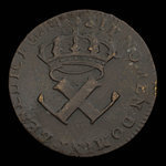 France, Louis XV, 9 deniers <br /> 1721