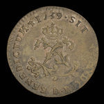 France, Louis XV, 2 sous <br /> 1739