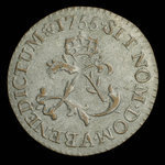 France, Louis XV, 2 sous <br /> 1755