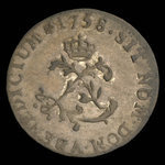 France, Louis XV, 2 sous <br /> 1758