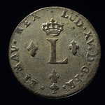 France, Louis XV, 2 sous <br /> 1764