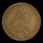 France, Louis XV, no denomination <br /> 1753