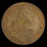 France, Louis XV, no denomination <br /> 1755