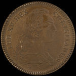 France, Louis XV, no denomination <br /> 1758