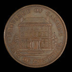 Canada, Bank of Montreal, 1 penny <br /> 1842