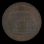 Canada, Bank of Montreal, 1/2 penny <br /> 1844