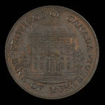 Canada, Bank of Montreal, 1/2 penny <br /> 1844