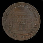 Canada, Bank of Montreal, 1/2 penny <br /> 1844