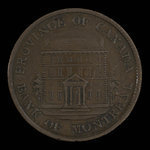 Canada, Bank of Montreal, 1/2 penny <br /> 1844