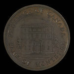 Canada, Bank of Montreal, 1/2 penny <br /> 1844