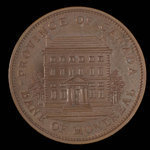 Canada, Bank of Montreal, 1 penny <br /> 1842