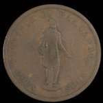 Canada, City Bank (Montreal), 1 penny <br /> 1837