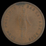 Canada, Quebec Bank, 1 penny <br /> 1837