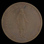 Canada, City Bank (Montreal), 1/2 penny <br /> 1837