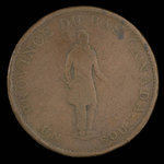 Canada, City Bank (Montreal), 1/2 penny <br /> 1837