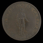 Canada, Quebec Bank, 1/2 penny <br /> 1837