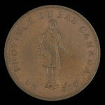 Canada, Quebec Bank, 1/2 penny <br /> 1837