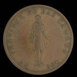 Canada, Quebec Bank, 1/2 penny <br /> 1837