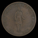 Canada, Bank of Montreal, 1/2 penny <br /> 1837