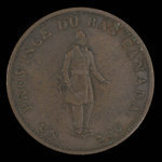 Canada, Bank of Montreal, 1/2 penny <br /> 1837