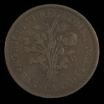 Canada, unknown, 1 sou <br /> 1838