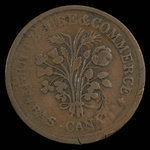 Canada, unknown, 1 sou <br /> 1838