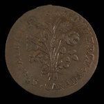 Canada, unknown, 1 sou <br /> 1838