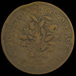 Canada, unknown, 1 sou <br /> 1838