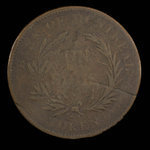Canada, Bank of Montreal, 1 sou <br /> 1838