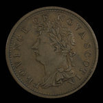 Canada, Province of Nova Scotia, 1/2 penny <br /> 1823