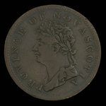 Canada, Province of Nova Scotia, 1/2 penny <br /> 1823