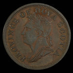 Canada, Province of Nova Scotia, 1 penny <br /> 1832