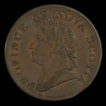 Canada, Province of Nova Scotia, 1/2 penny <br /> 1832